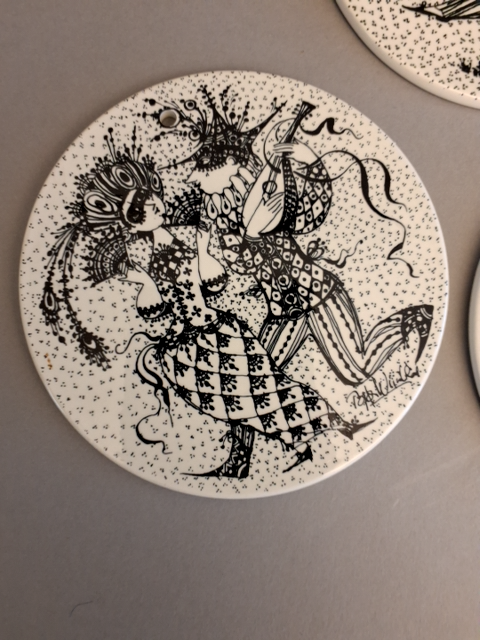 Bjørn Wiinblad platter